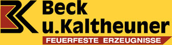 Logo von Beck u. Kaltheuner Feuerfeste Erzeugnisse GmbH & CO. KG