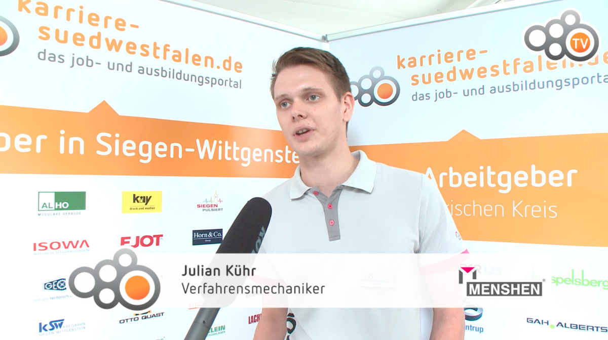 Interview mit Verfahrensmechaniker Julian Kühr Vorschaubild
