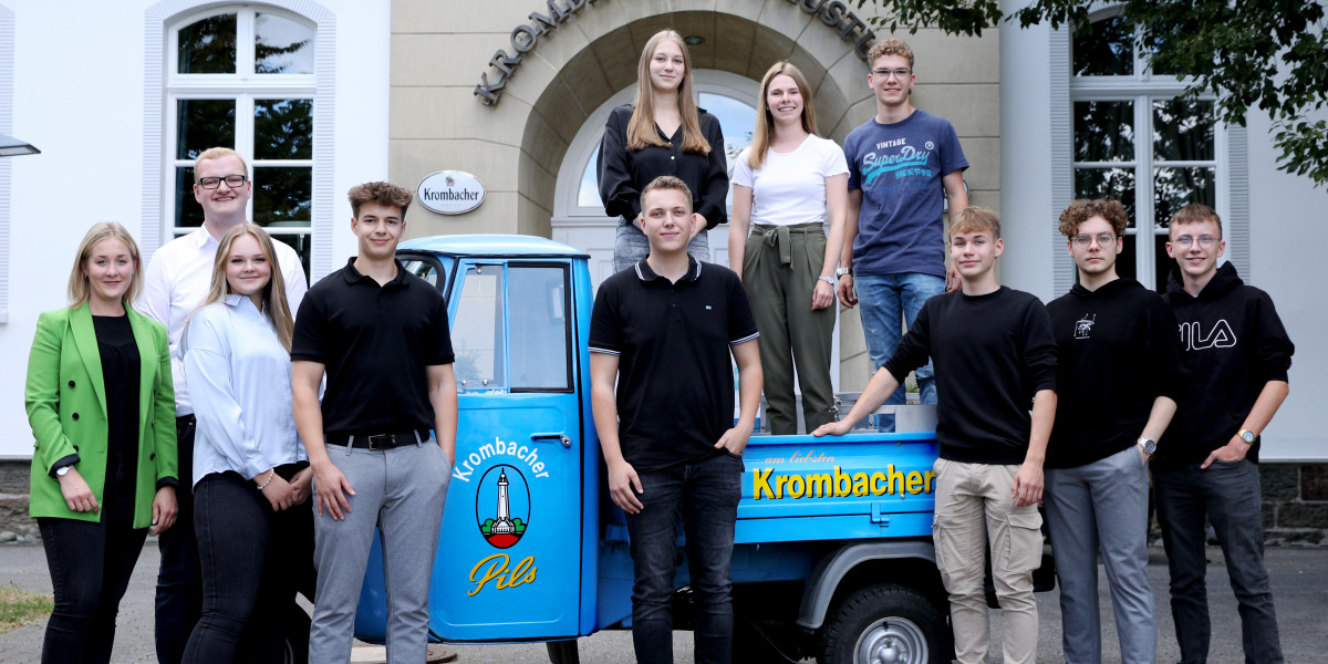 Krombacher Brauerei startet mit 14 jungen Menschen ins neue Ausbildungsjahr