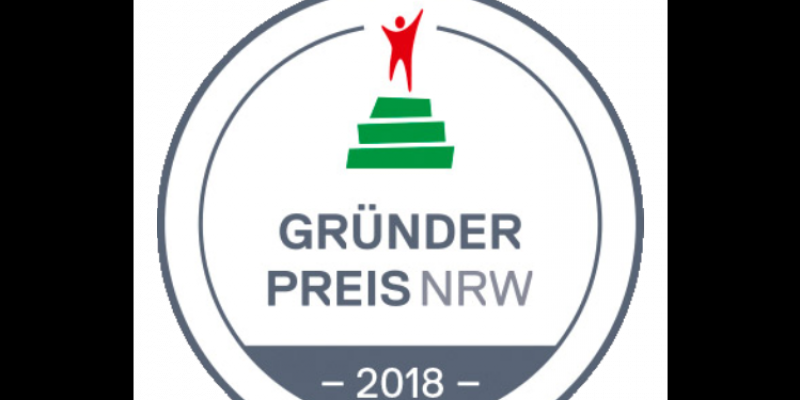 Nominiert für den GRÜNDERPREIS NRW 2018!